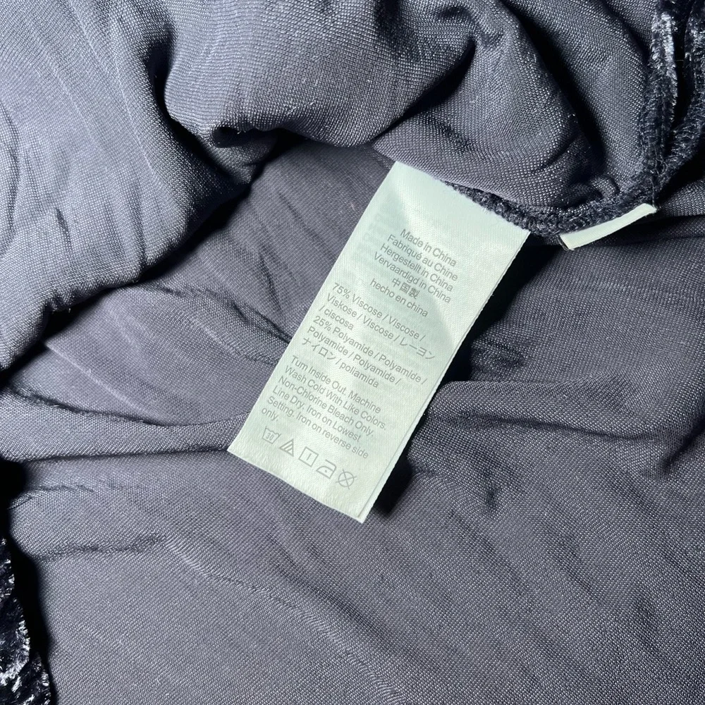 J Crew Crushed Velvet Velour Collared Pullover Shirt Blouse Top size XS - Picture 6 of 11